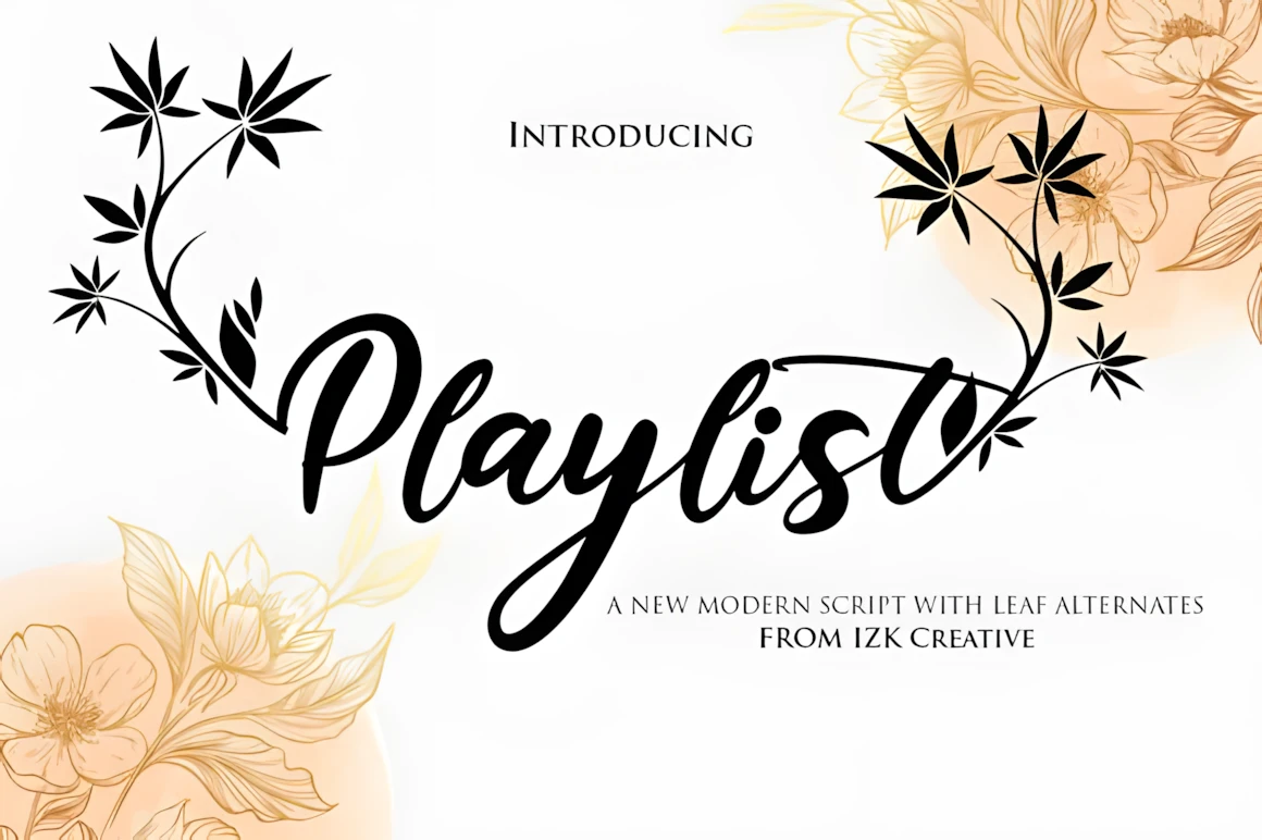 Compilation of Cute Valentine’s Day Fonts for Posters, Quotes, and Stickers 6 Modern brush script font for heartfelt Valentine’s designs