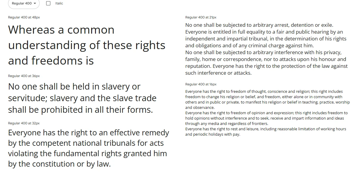 Top 17 Free Google Fonts for Modern Web Design 3 Open Sans fonts