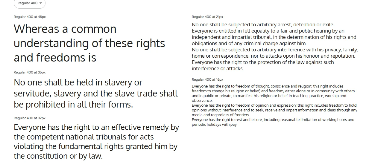 Top 17 Free Google Fonts for Modern Web Design 17 Oxygen is a clean, sans-serif font created by Vernon Adams for user interfaces. Initially part of the KDE project for Linux, it's now popular online because it's modern and easy to read.