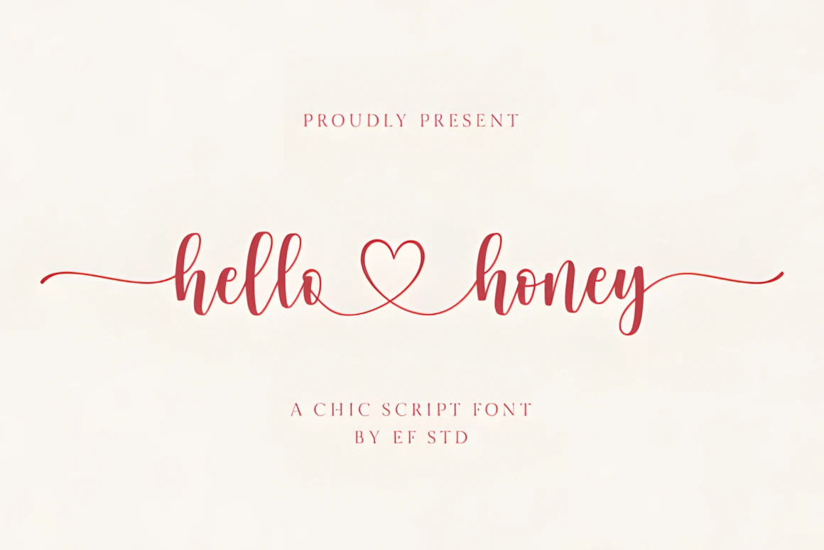 Compilation of Cute Valentine’s Day Fonts for Posters, Quotes, and Stickers 14 Bold and chic script font for sassy Valentine’s Day graphics