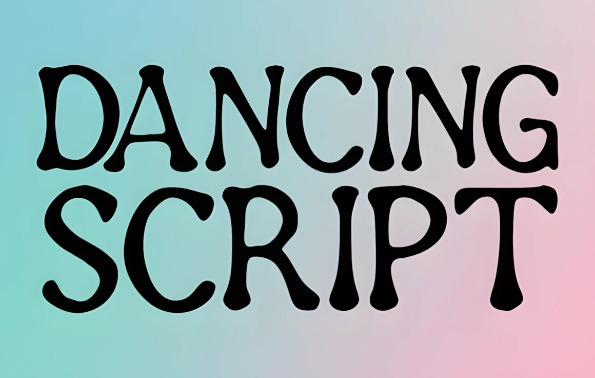 Compilation of Cute Valentine’s Day Fonts for Posters, Quotes, and Stickers 11 Friendly, bouncy script font for romantic Valentine’s messages