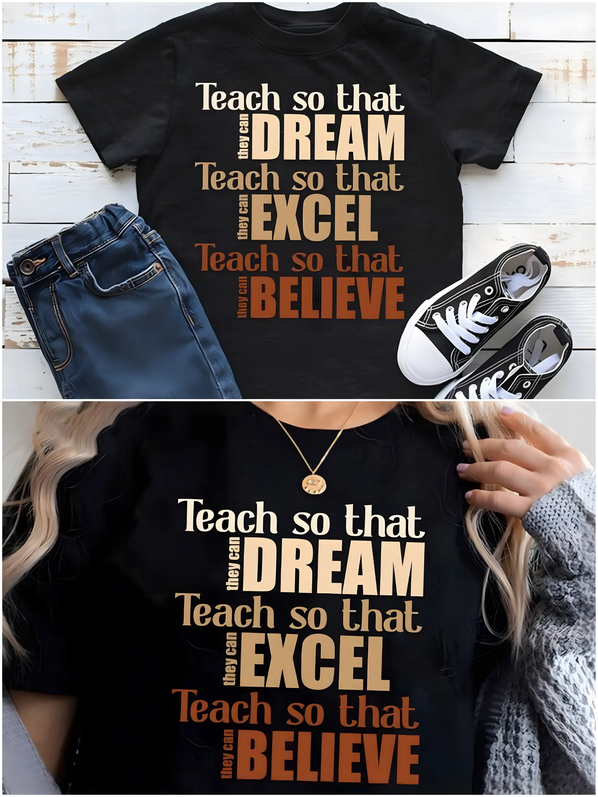 Black History Month PNG Design for Educators and Creators 4 Black History Month shirt design for teachers inspirational quote mockup