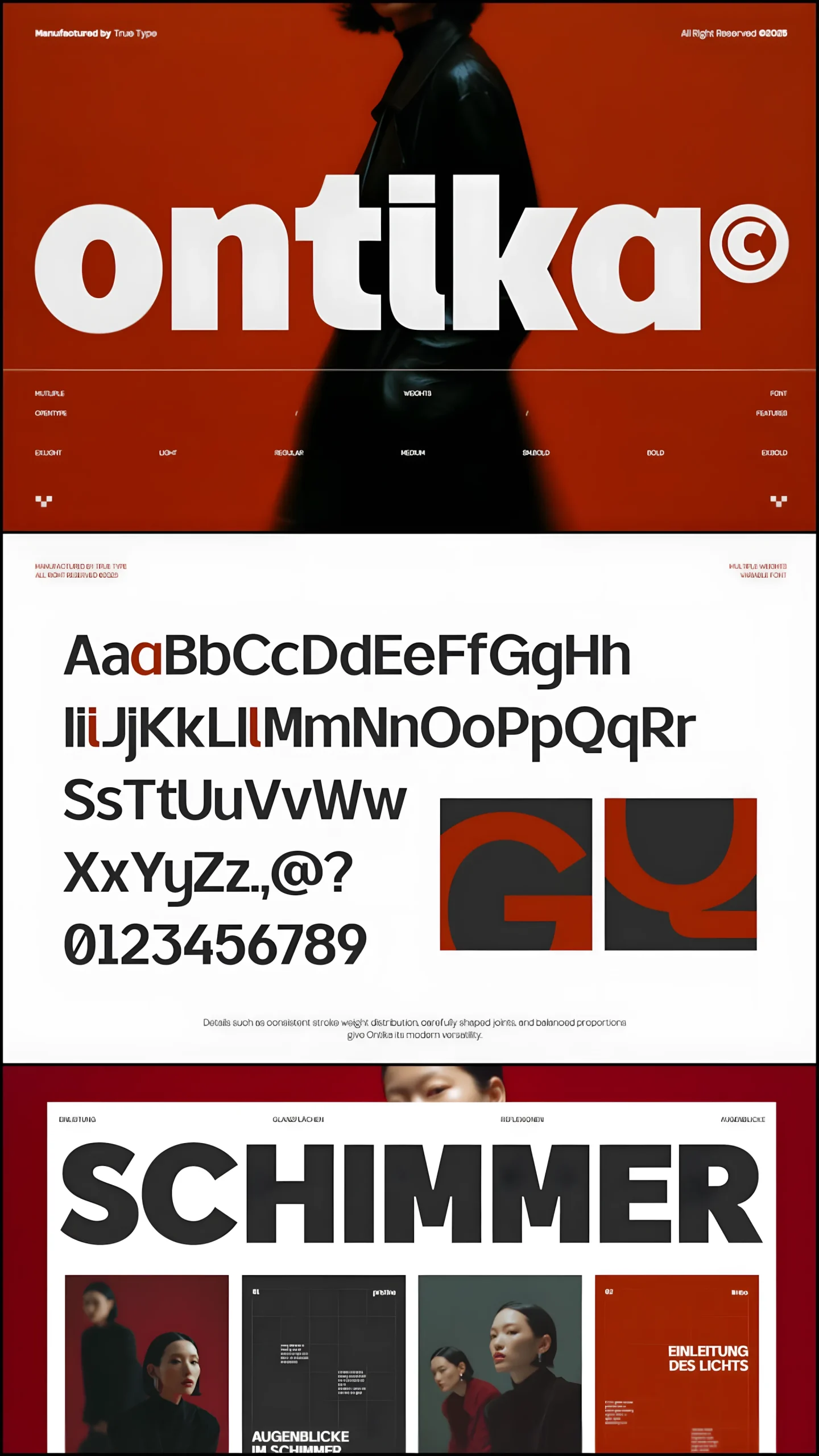 15 Modern Sans Serif Fonts for Branding and Logos 19 TRT Ontika modern sans serif font with creative branding style