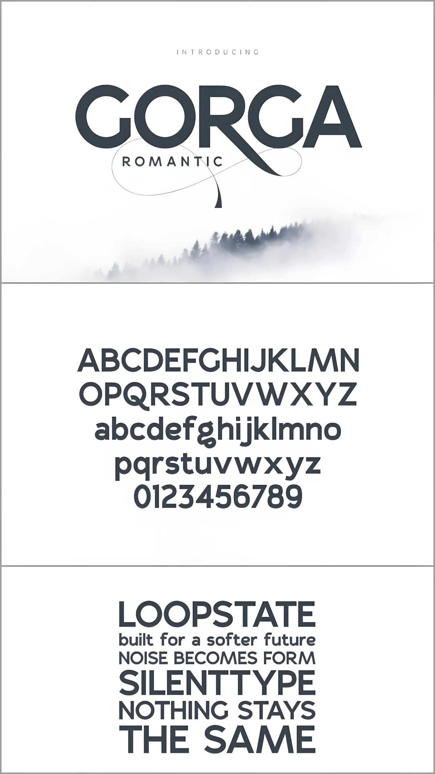 Gorga Romantic Font for Elegant Modern Branding 4 Gorga Romantic font used in elegant fashion branding design