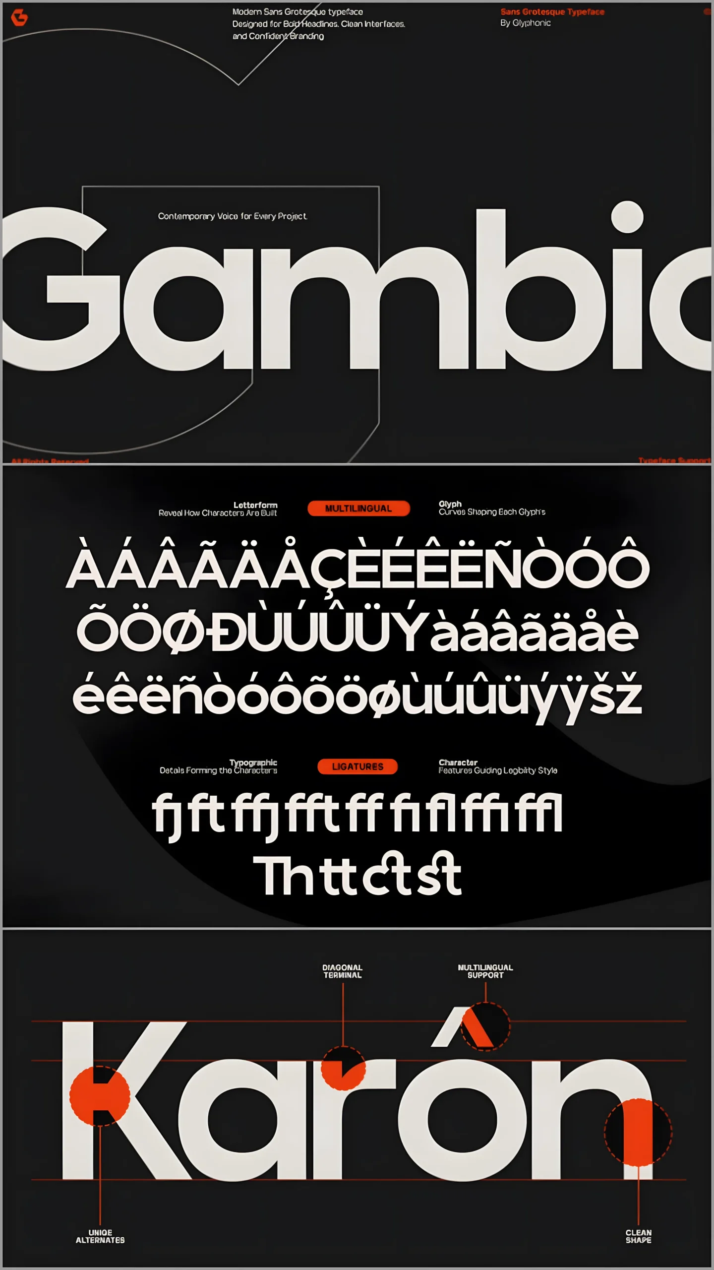 GC Gambio Font for Clean Modern Brand Communication 5 GC Gambio font used for clean modern brand communication design