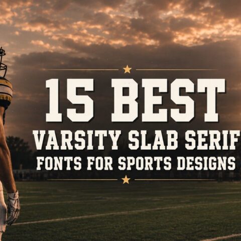 15 Best Varsity Slab Serif Fonts for Sports Designs
