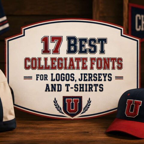 17 Best Collegiate Fonts for Logos, Jerseys and T-Shirts