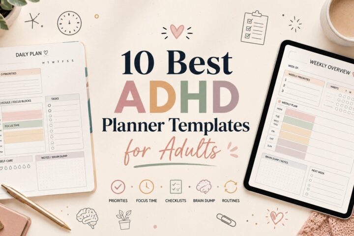 ADHD Planner Templates 10 Best Picks for Adults