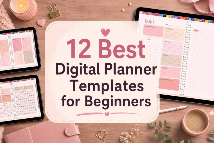 Digital Planner Templates for Beginners 12 Effortless Picks