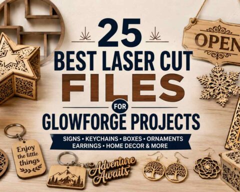 Laser Cut Files for Glowforge Projects 25 Best Picks
