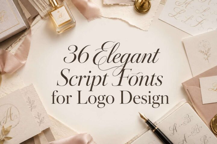 Script Fonts for Logo Design 36 Elegant Picks That Feel Premium
