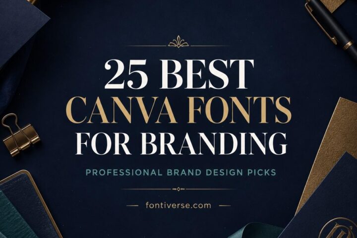 25 Best Canva Fonts for Professional Branding Design